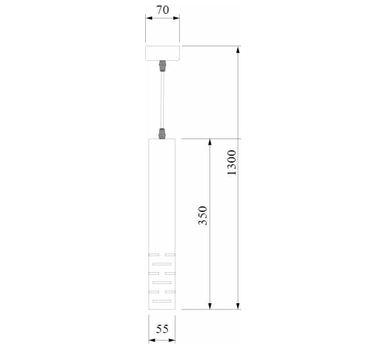 Подвесной светильник Elektrostandard DLN003 MR16 черный матовый a046062