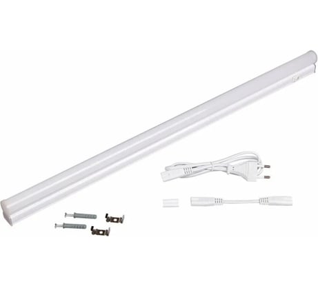 Светодиодный светильник Jazzway настенно-потолочный PLED T5i PL 450 6Вт FR 6500K IP40 180-265В ДПО линейный пластик 1036278