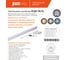 Светодиодный светильник Jazzway настенно-потолочный PLED T5i PL 450 6Вт FR 6500K IP40 180-265В ДПО линейный пластик 1036278 15