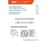 Светодиодный светильник Jazzway настенно-потолочный PWP-С3 1200 50Вт 6500К IP65 5800лм ДСП SHOPLIGHT 5017658 12