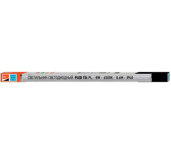 Светодиодный светильник Jazzway настенно-потолочный PLED T5i PL 600 8Вт FR 6500K IP40 180-265В ДПО линейный пластик 1036339