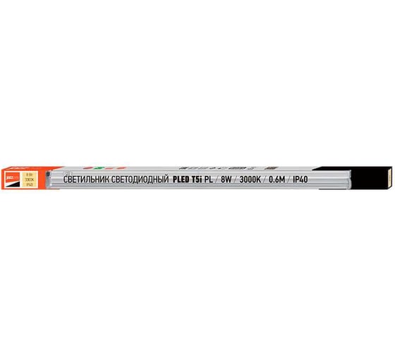 Светодиодный светильник Jazzway настенно-потолочный PLED T5i PL 600 8Вт FR 3000K IP40 180-265В ДПО линейный пластик 5010338