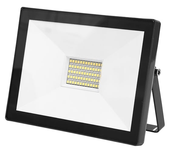 Светодиодный прожектор ELF SLIM SMD, 30Вт, черный корпус, IP65, белый ELF-FLsmdSLIM-30W-black-W 1