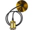 Патрон с проводом Jazzway RETRO PLC 01 E27 230V, 1M ANTIQUE BRONZE 5012127 1