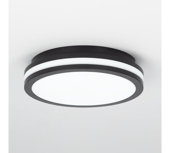 Влагозащитный светильник Citilux LUNS LED Черный CL711011V