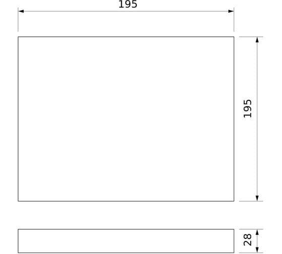 Светодиодный стационарный светильник Elektrostandard DLS034 18W 4200K a043017