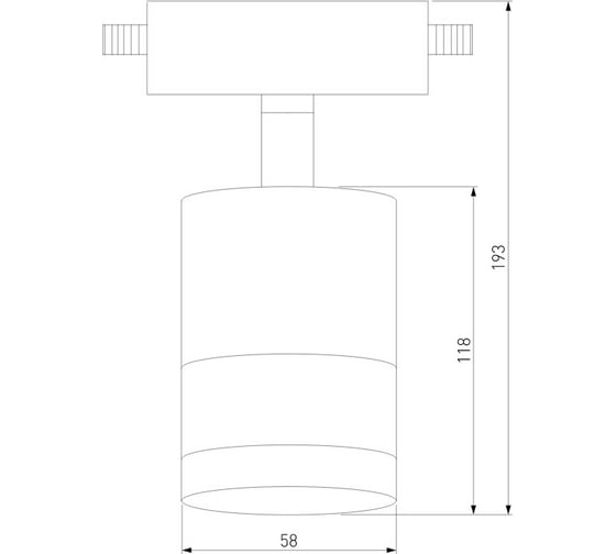 Потолочный светодиодный светильник Elektrostandard LTB27 Avantag Белый матовый/хром 6W 4200K a047018