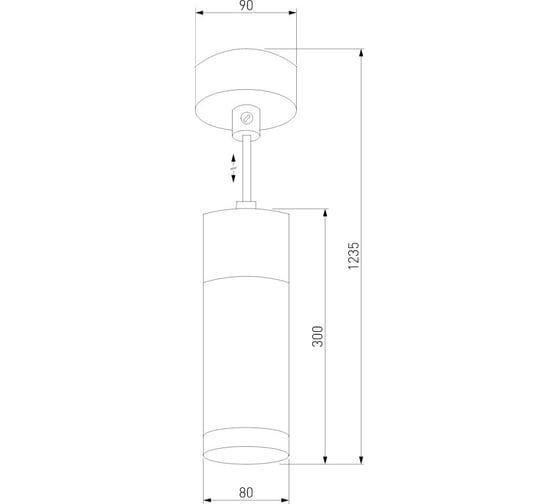 Подвесной светильник Eurosvet 50135/1 LED хром/черный жемчуг 00000084445