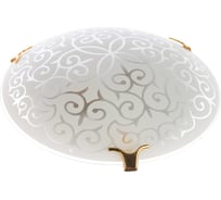 Светильник ЭЛЕТЕХ восточный стиль 300, НПБ 01-2х60-139, М16, матовый белый, золотой, ИУ 1005205122