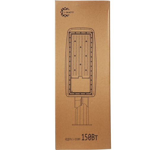 Консольный светильник I-WATT LED 150Вт 6400К IP65 12000Лм ASL47 i-15109