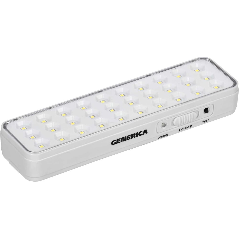 Светильник аккумуляторный GENERICA ДБА 1030 непостоянного действия ...