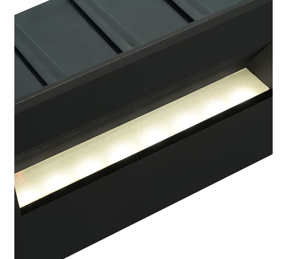 Встраиваемый светодиодный светильник FERON, 5W, 4000K, IP65, черный, LN012 41160