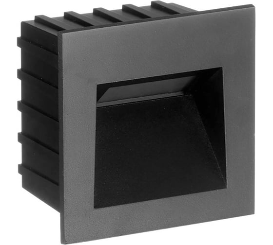 Светодиодный встраиваемый светильник FERON, 3W, 4000K, IP65, LN013, серый 41175