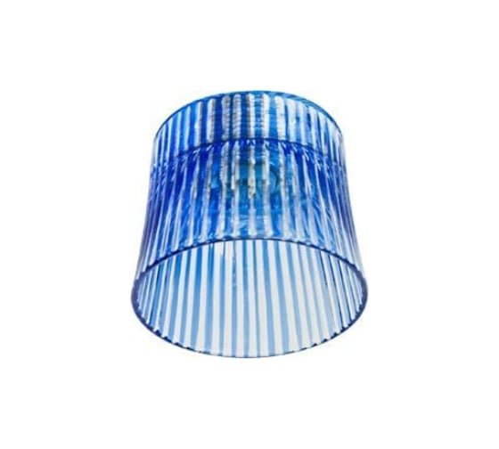 Потолочный светильник с лампой FERON CD2319 JCD9, 35W, G9, с синим стеклом 18677