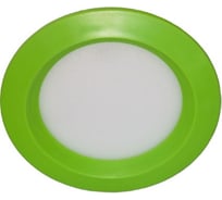 Встраиваемый светодиодный светильник FERON AL525 3W, 4000K, зеленый 28526