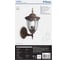 Садово-парковый светильник FERON PL6301 60W, 230V, E27, черное золото 11897 7