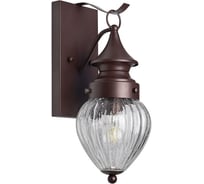 Садово-парковый светильник FERON PL540 60W, 230V, E27, 240х150х400 мм, коричневый 11890