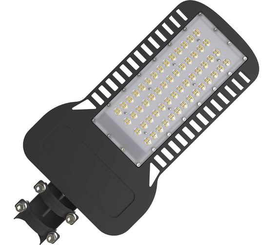 Уличный консольный светодиодный светильник Gauss IP65 200W 24000lm 5000K КСС "Ш" 629535322