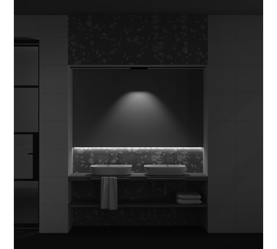 Трековый светильник MAYTONI Points Radity 3000K, 12Вт, 36 TR082-1-12W3K-M-B