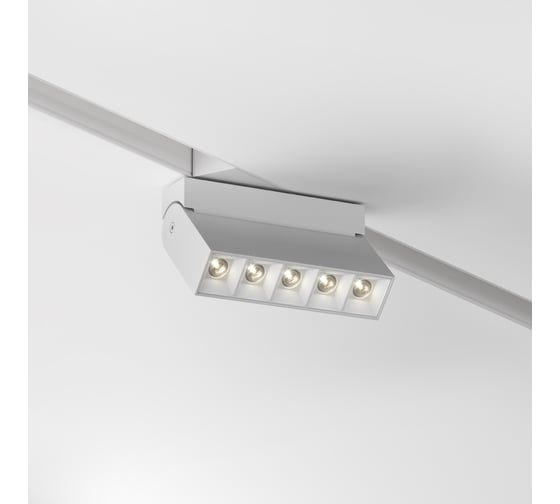 Трековый светильник MAYTONI Points Rot Gravity 3000K, 10Вт, 30 TR077-2-10W3K-W 1