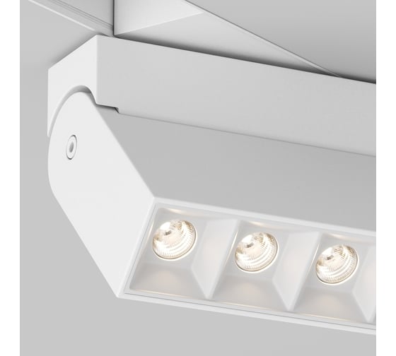 Трековый светильник MAYTONI Points Rot Gravity 3000K, 10Вт, 30 TR077-2-10W3K-W