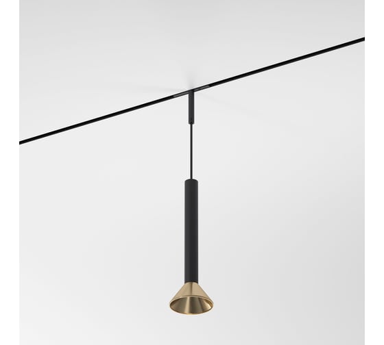 Трековый светильник Elektrostandard Mini Magnetic 3W 3000K (черный/латунь) 85164/01 a065651