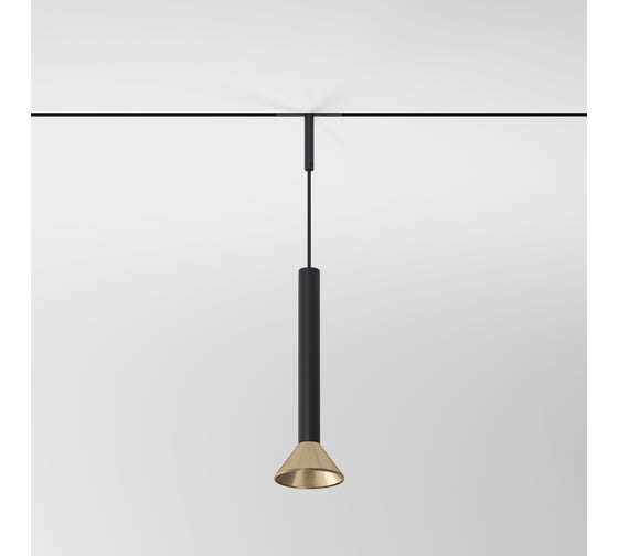 Трековый светильник Elektrostandard Mini Magnetic 3W 3000K (черный/латунь) 85164/01 a065651