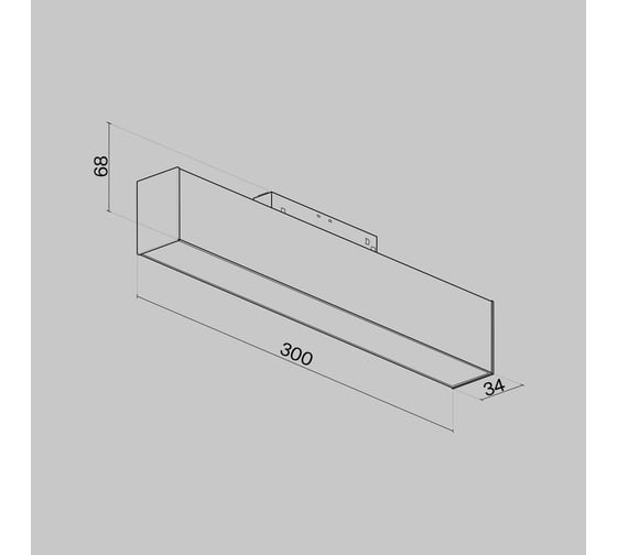 Трековый светильник MAYTONI Basis S35 3000K 12Вт 120 TR012-2-12W3K-W