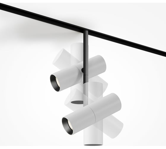 Трековый светильник MAYTONI Elti Duo Exility 3000-6000K 24Вт 36 Dim Smart TR005-4-2X12W-DS-BW