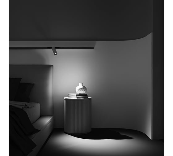 Трековый светильник MAYTONI Focus Led Exility 3000-6000K 12Вт 36 Dim Smart TR032-4-12W3K-M-DS-BW