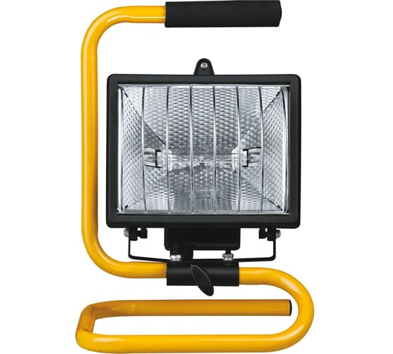 Светильник Navigator ИО-500w переносной, с/р, чер/жел. IP54 94606