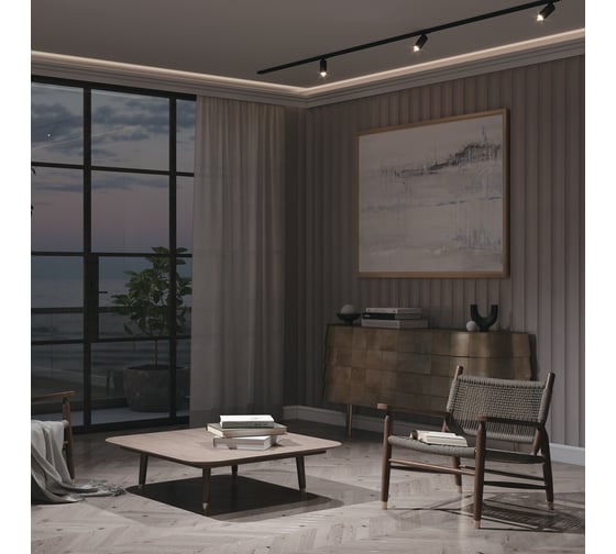 Трековый светильник MAYTONI Focus LED Unity 4000K 12Вт TR021-1-12B4K