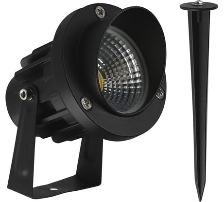 Грунтовый светильник ARTE LAMP ELSIE A1309IN-1BK