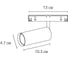 Магнитный трековый светильник ARTE LAMP OPTIMA A7280PL-1WH 7