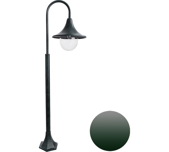 Парковый светильник ARTE LAMP MALAGA A1086PA-1BGB 1