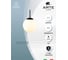 Подвесной светильник ARTE LAMP VOLARE A1565SP-1BK 2