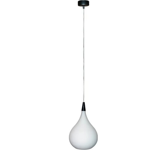Светильник подвесной ЭЛЕТЕХ ML404817 DIVA 170/WH/BK E27 1005404817 1