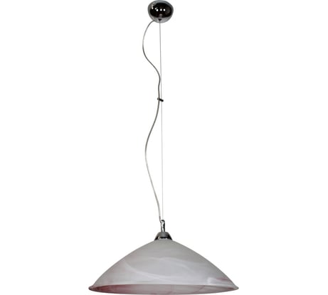 Светильник подвесной ЭЛЕТЕХ Брилона НСБ 72-60 М55 розовый /трос /шнур проз. /корпус металлик 1005251203