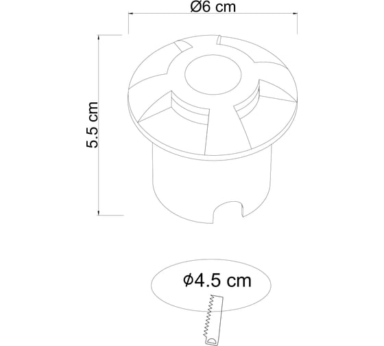 Тротуарный светильник ARTE LAMP PIAZZA A3221IN-4BK