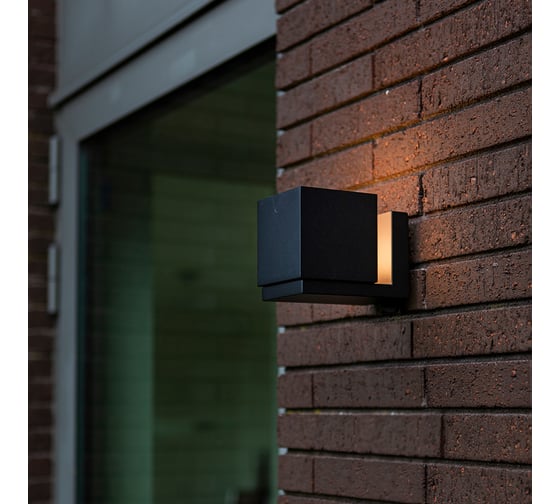 Уличный настенный светильник ARTE LAMP BELGRADE A5193AL-1BK
