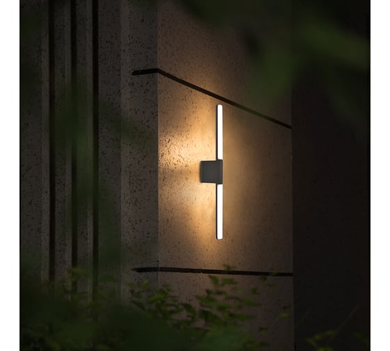 Уличный настенный светильник ARTE LAMP CALAMARO A5191AL-2BK