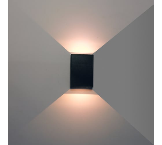 Фасадный светильник ARTE LAMP ALGOL A2750AL-2BK