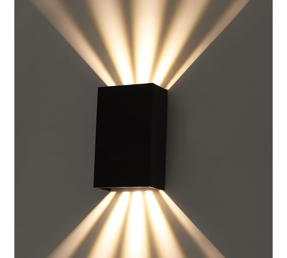 Фасадный светильник ARTE LAMP ALGOL A5640AL-2BK