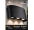 Фасадный светильник ARTE LAMP BOSTO A3122AL-6BK 4