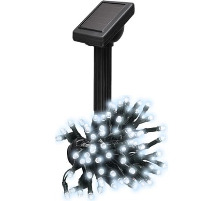 Светодиодный светильник ФАZА садовый SLR-G01-50W гирлянда 50 бел. LED на солнечн. батарее 5027282