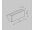 Настенный светильник (бра) MAYTONI Brick O436WL-L20GF3K 6