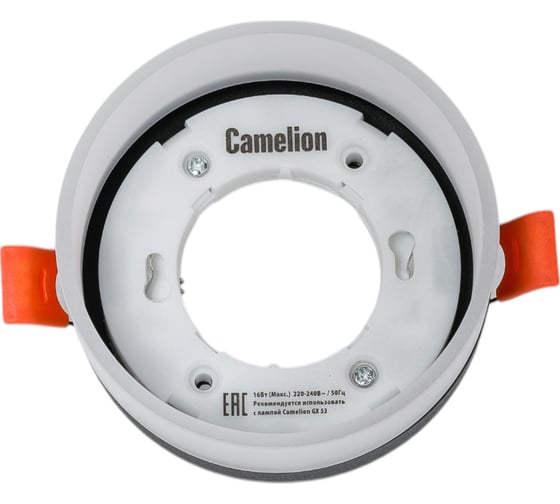Встраиваемый светильник Camelion LGX53-01 C02 черный, IP20 15394