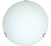 Светильник настенно-потолочный ЭЛЕТЕХ Мелани 300 НПБ 01-2x60-139 М16 матовый белый /кл.хром [ИМ] 1005206061