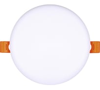 Встраиваемый светильник Ecola LED downlight Круглый безрам даунлайт с драйвером 18W 220V 4200K 120x30 DFRV18ELC