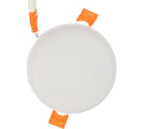 Встраиваемый светильник Ecola LED downlight Круглый безрамочный даунлайт с драйвером 9W 220V 4200K 90x30 DFRV90ELC